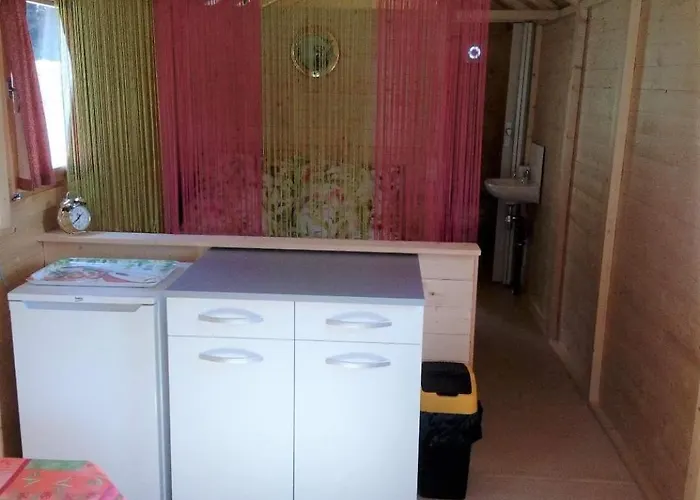 营地 La Hetraie Pipowagen